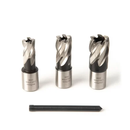 Комплект 25mm Фрези за магнитна бормашина EVO42, 3бр. / EVO CUTTERKIT3S /