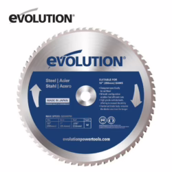 Диск за рязане на стомана 255мм, 52 зъба / Evolution M255TCT-52CS /