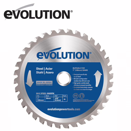 Диск за рязане на стомана 255mm / EVOLUTION EVOBLADE255 / 1 Диск за рязане на стомана 255mm / EVOLUTION EVOBLADE255 /