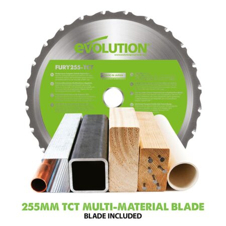 Комбиниран потапящ циркуляр 255 мм F255 SMS UK / EVOLUTION 052-0006VK / - Image 2