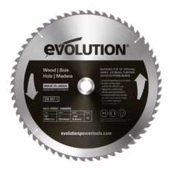 Циркулярен диск / диск за циркуляр - за дърво 60T (K007A) / Evolution GW355TCT-60 /