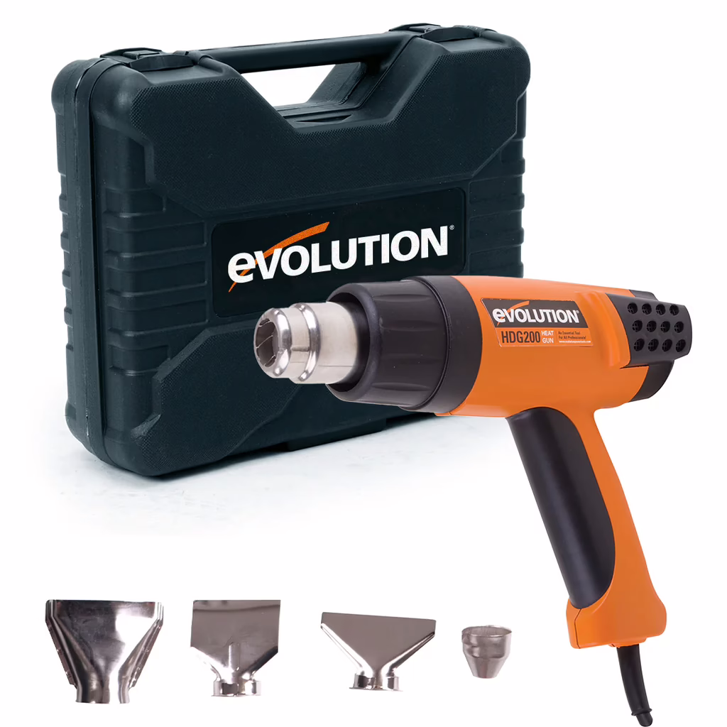 Пистолет за горещ въздух HDG200 / EVOLUTION 071-0003 / 1 Пистолет за горещ въздух HDG200 / EVOLUTION 071-0003 /