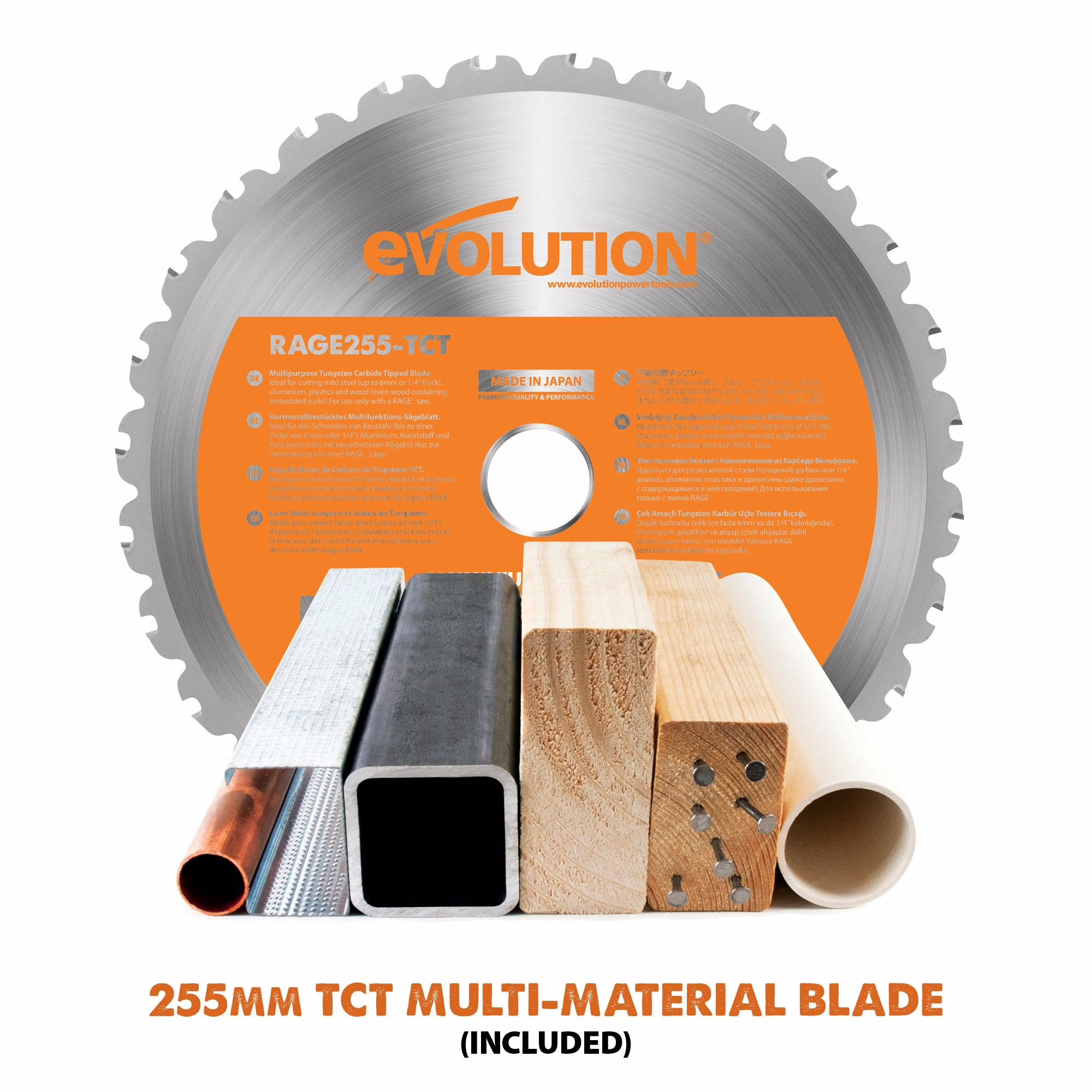 Комбиниран потапящ циркуляр R255SMS+ / EVOLUTION 052-0003A / 4 Комбиниран потапящ циркуляр R255SMS+ / EVOLUTION 052-0003A / - Image 4