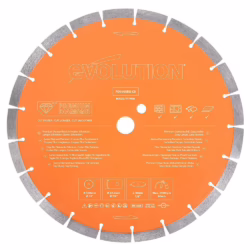 Диамантен диск - сегментиран / Диамантина  (L022A) 12“ / EVOLUTION PD300SEG-CS /