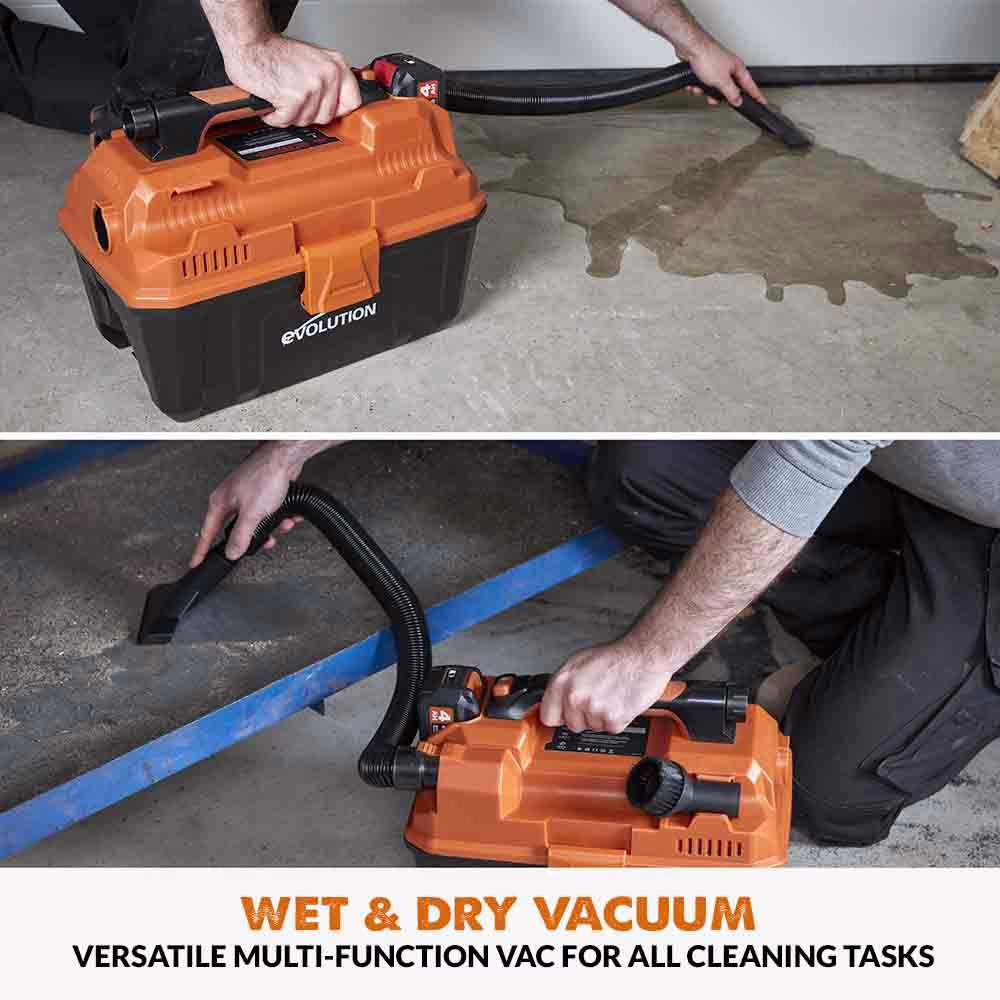 Акумулаторна прахосмукачка за работилница R11VAC-Li / Evolution 099-0001B / 18 V 3 Акумулаторна прахосмукачка за работилница R11VAC-Li / Evolution 099-0001B / 18 V - Image 3