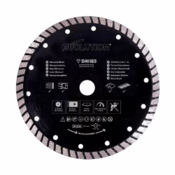 Диамантен диск 185 mm / EVOLUTION RAGEBLADE185DIAMOND-1589 /