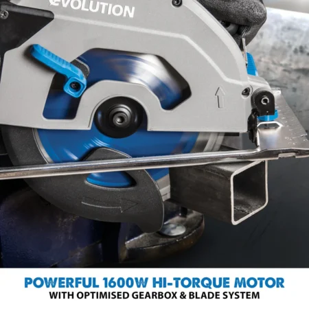 Ръчен циркуляр S185CCSL 1600W, 185 мм / EVOLUTION 028-0003 / - Image 2