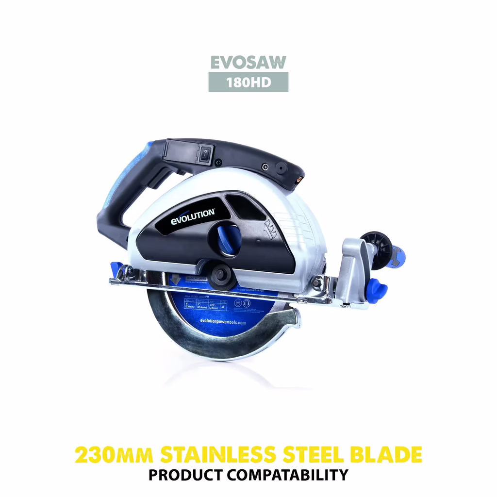 Циркулярен диск 60T за неръждаема стомана 230mm / EVOLUTION S230TCT-60CS / 5 Циркулярен диск 60T за неръждаема стомана 230mm / EVOLUTION S230TCT-60CS / - Image 5