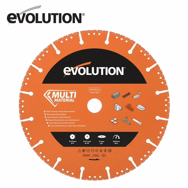 ПРОМОЦИОНАЛЕН ПАКЕТ! Фугорез - електрически R230DCT / EVOLUTION 009-0003X / с диамантен диск 3 ПРОМОЦИОНАЛЕН ПАКЕТ! Фугорез - електрически R230DCT / EVOLUTION 009-0003X / с диамантен диск - Image 3