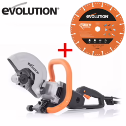 ПРОМОЦИОНАЛЕН ПАКЕТ! Фугорез - електрически R230DCT / EVOLUTION 009-0003X / с диамантен диск