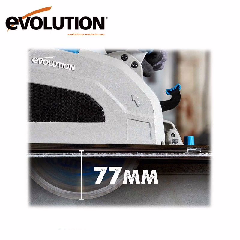ПРОМОЦИОНАЛЕН ПАКЕТ! Ръчен циркуляр S210CCS 230V EU / EVOLUTION 058-0003 / с адаптер за линеал 5 ПРОМОЦИОНАЛЕН ПАКЕТ! Ръчен циркуляр S210CCS 230V EU / EVOLUTION 058-0003 / с адаптер за линеал - Image 5