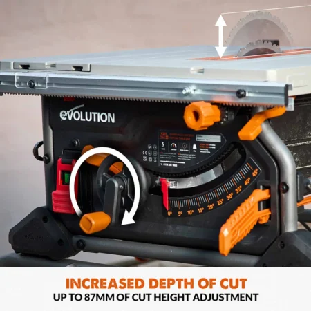 Портативен настолен циркуляр 255мм Evolution R255TBL+ (E034A) / 119-0013 / - Image 7