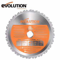 Универсален диск за циркуляр 210мм, 24 зъба / Evolution R210TCT-24MS /
