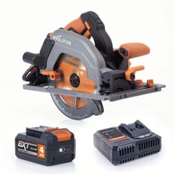 Акумулаторен ръчен циркуляр 185 mm Evolution R185CCSX-LI  / Evolution 098-0010B /
