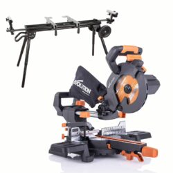 Потапящ циркуляр с изтегляне Evolution R185SMS + XL работна маса с колела
