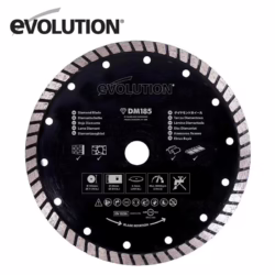 Диамантен диск 185 mm / EVOLUTION RAGEBLADE185DIAMOND-1589 /